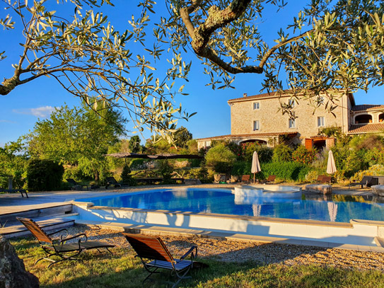 Hotel en Ardèche avec piscine